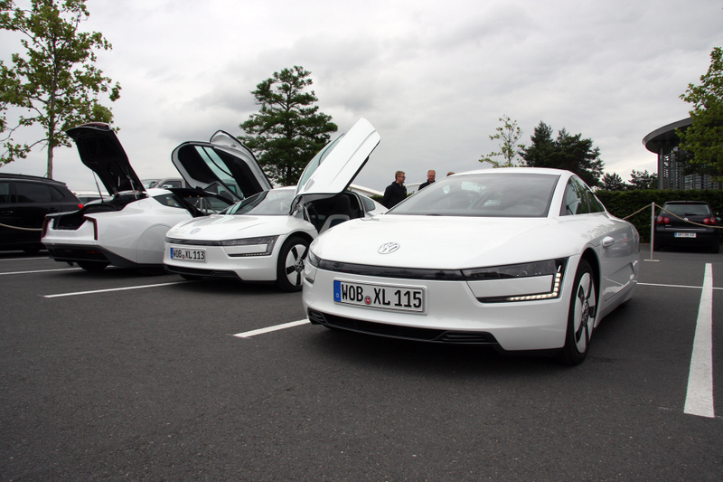 Illustration for article titled Driving Volkswagen's 261 MPG Car Is Like Driving The Future